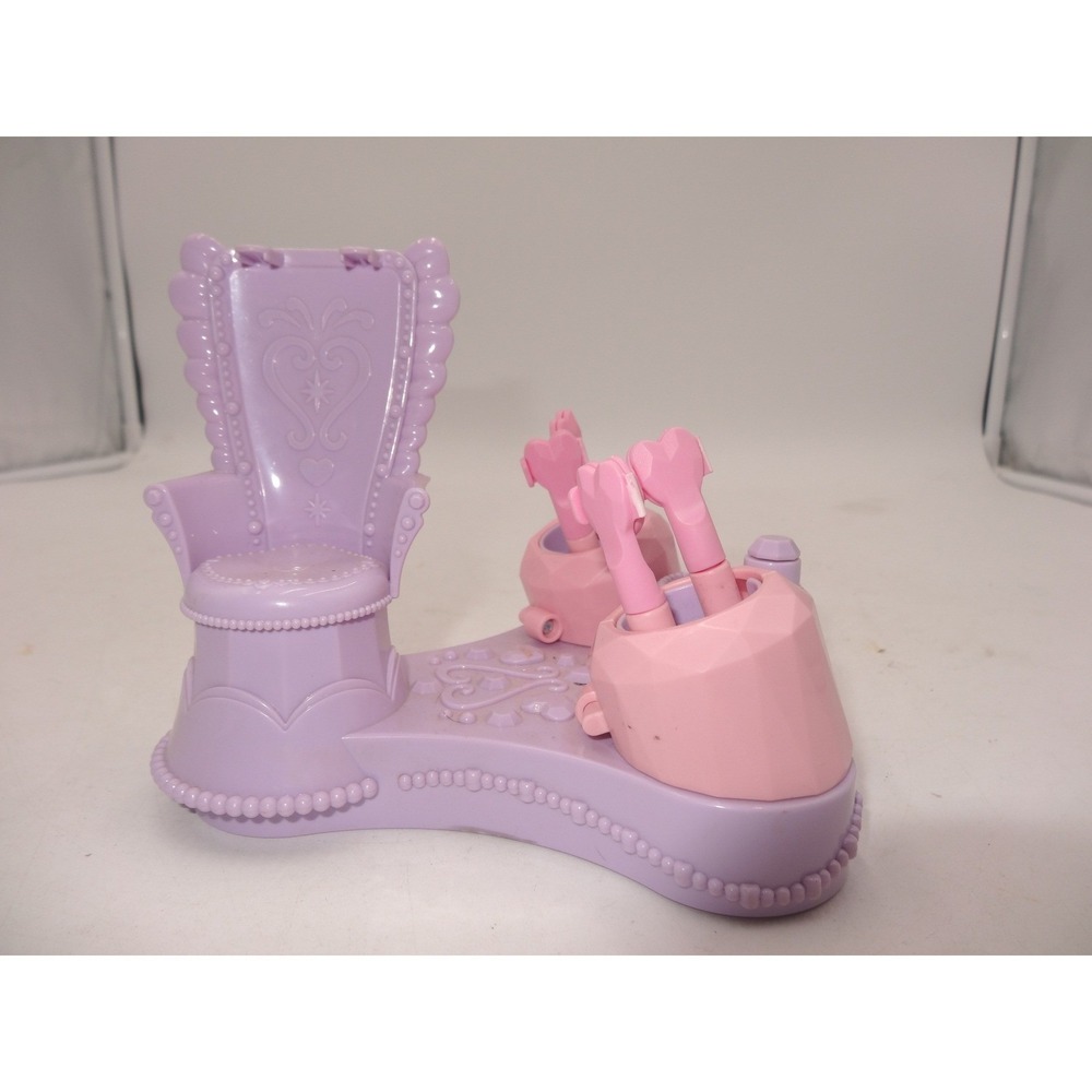 Takara Tomy Licca-chan Aqua Curl Mist Dresser Replacement Base‎ Purple Pink
